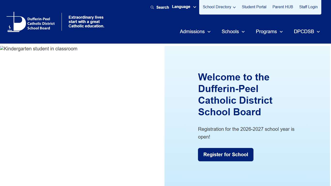 Home Dufferin-Peel Catholic District School Board